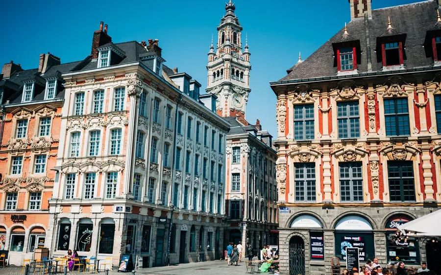 La Grand-Place de Lille et ses façades flamandes